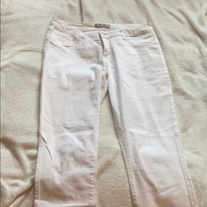 White jeans